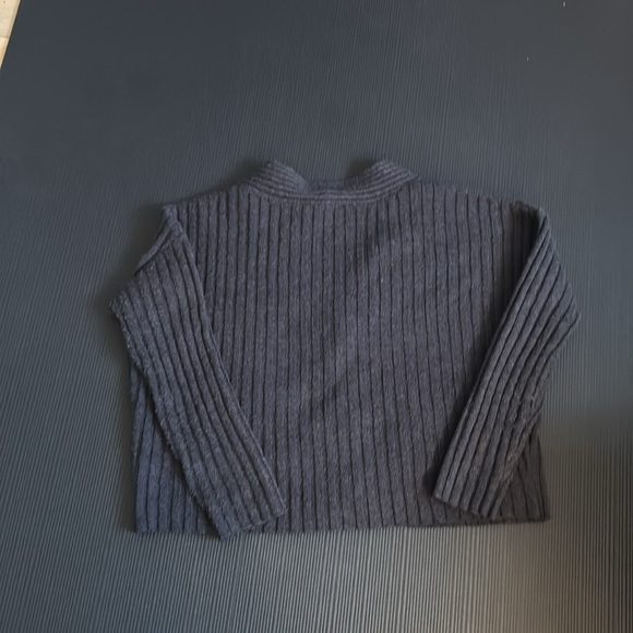 Roan and Ryan Blue Cardigan, Small - Picture 4 of 6